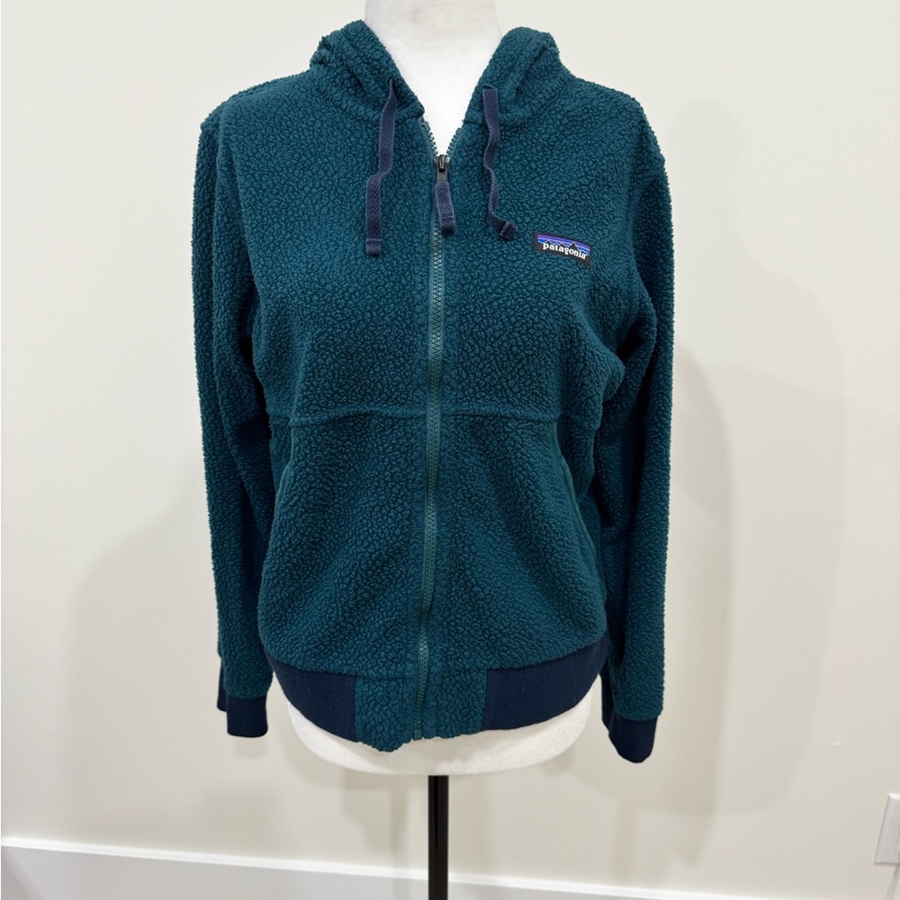 Patagonia Women's Deep Teal Teddy Jacket